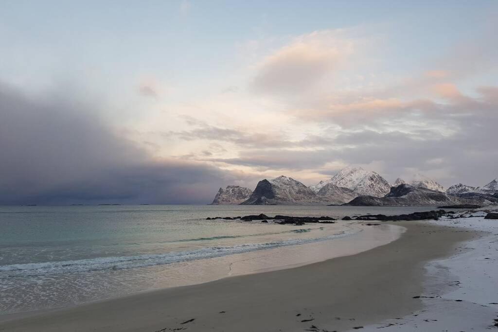 Lofoten- Enjoy The Nature-With A Beautiful Beach Napp ภายนอก รูปภาพ